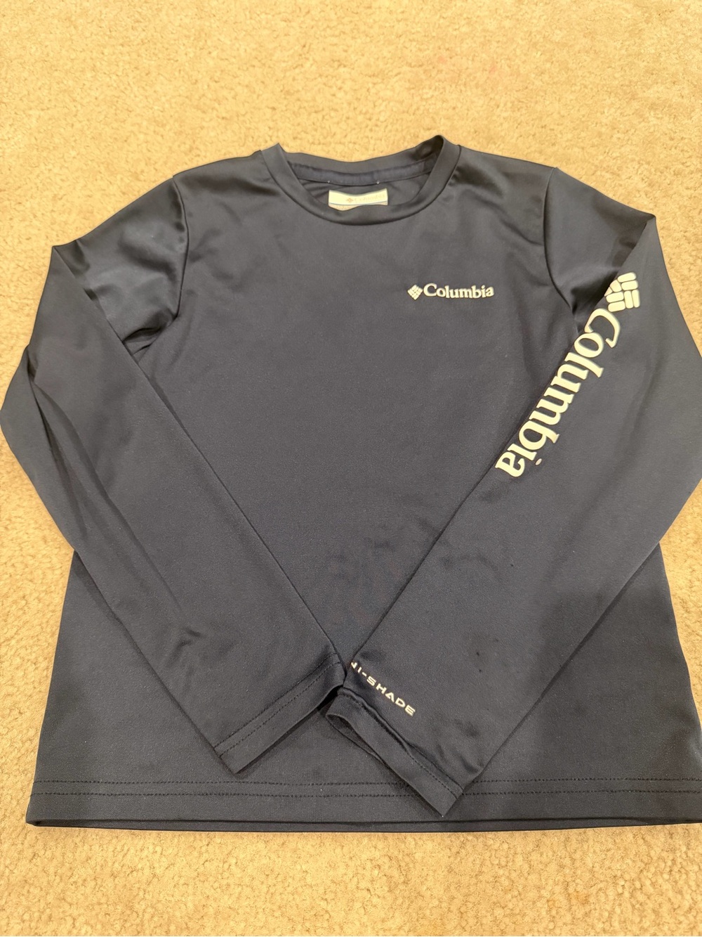 Columbia Navy Long-Sleeve Performance Tee